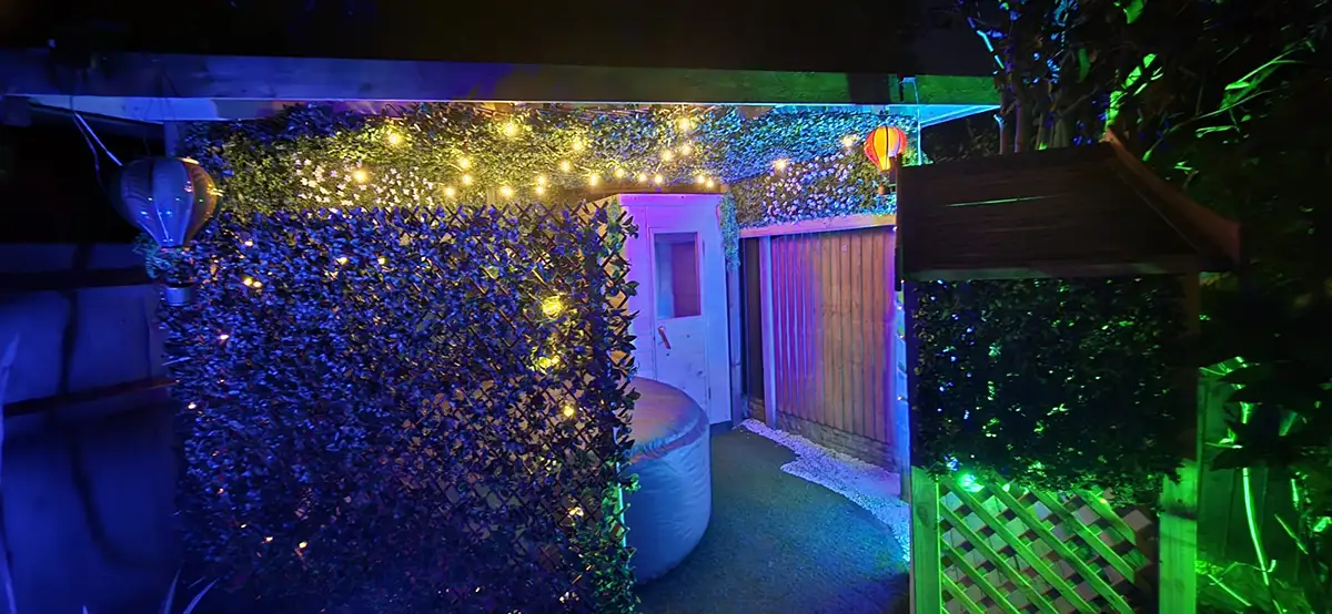 outdoor infrared sauna